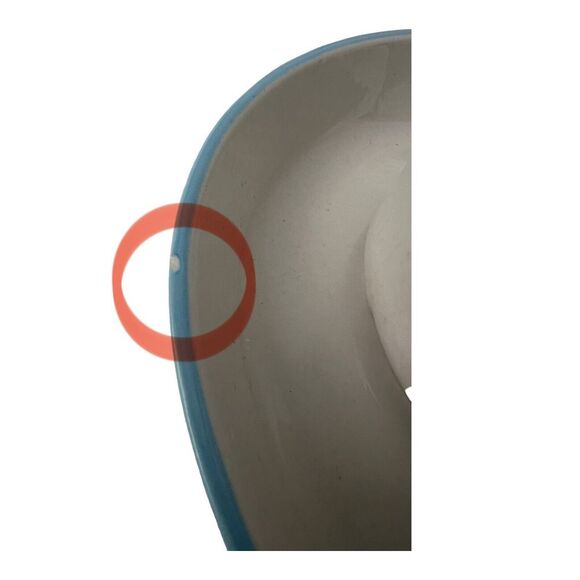 Holly Hobby Pitcher & Plate Vintage Flower Vase Decor "Blue Girl  Stoneware 1978 - Picture 6 of 7